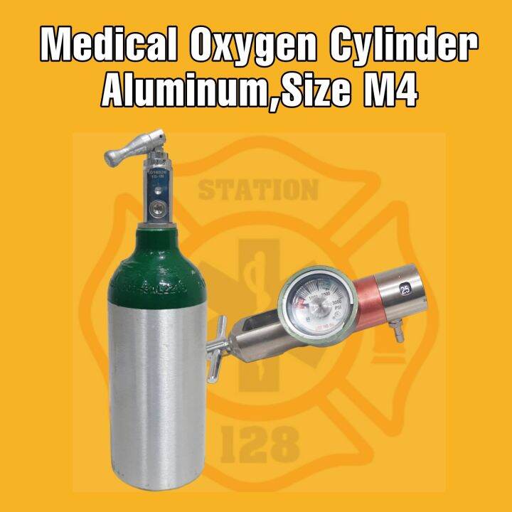 Medical Oxygen Cylinder M4 Set With Regulator | Lazada PH