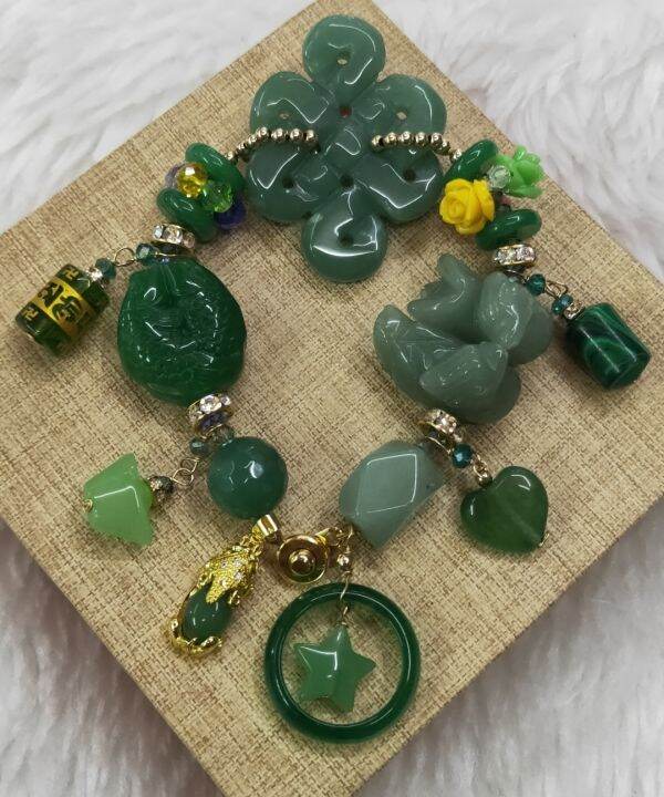 Genuine Jade Lucky Charms Bracelet Lazada PH