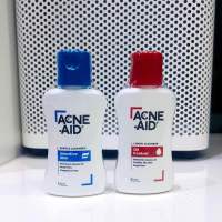 Acne Aid Liquid Cleansing 50 ml. แอคเน่ เอด ลิควิด คลีนซิ่ง สำหรับผิวมัน