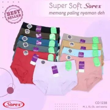 Sorex Sport Bra / BH Pakaian Dalam Wanita Basic Tanpa Kawat Busa Tipis Sorex  01001 Online Beken By Rumah Pastel