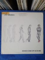 LPBOX 27 : JAY GRUSKA : WHICH ONE OF US IS ME : แผ่นต้นฉบับเดิม แผ่นเสียง vinyl Lp 33rpm 12"สภาพกำลังฟังได้ดีได้รับการตรวจสอบ