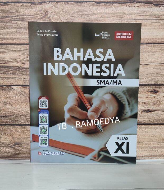 Buku Bahasa Indonesia SMA/MA Kelas XI Kurikulum Merdeka Bumi Aksara ...