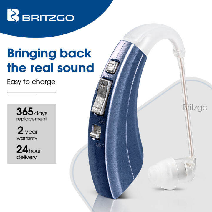 Britzgo Hearing Aid Hearing Amplifier Bha1222, hearing aids, 50 hours