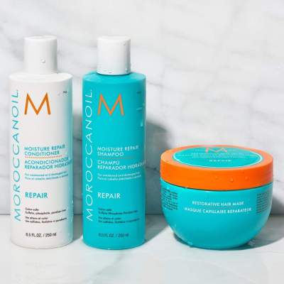 Moroccan​oil repair shampoo,Conditioner, Mask