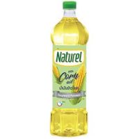 Naturel 100% Corn Oil น้ำมันข้าวโพดผ่านกรรมวิธี 100% (ตราเนเชอเรล) 1 ลิตร