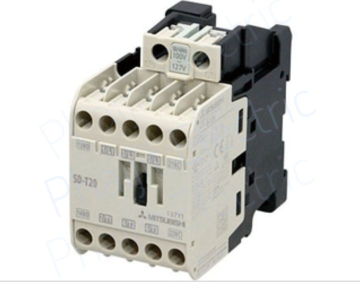 mitsubishi-contactors-s-t20-แมกเนติก-มิตซูบิชิ-s-t-3p-18a-7-5kw-1no-1nc