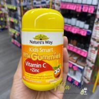 Nature’s Vita Gummies vitamin C+Zinc 60กัมมี่