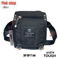 กระเป๋าสะพายข้าง TOUGH รหัส 6107# ผ้าไนลอน ผ้าหนา เบา กันน้ำ ขนาด 26x20x7 cm สายปรับ150cm สำหรับทุกเพศทุกวัย