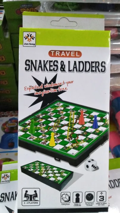 magnetic snakes and ladders travel size | Lazada PH