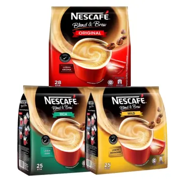 Nescafe Original 3 in 1 Premix Coffee 25 Sticks
