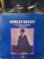 000186  SHIRLEY BASSEY   IVE GOT A SONG FOR YOU        แผ่นเสียง vinyl Lp 33rpm 12"สภาพกำลังฟังได้ดีได้รับการตรวจสอบ