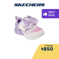 Skechers สเก็ตเชอร์ส รองเท้าเด็กผู้หญิง Girls Infinite Heart Lights Shoes - 302695N-LTPL