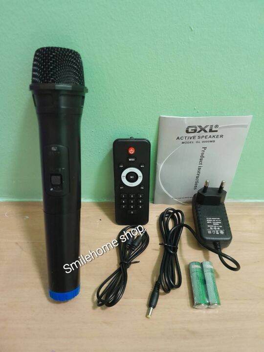 ตู้ลำโพงเคลื่อนที่-gxl-รุ่น-gl-9000-mb-ดอกลำโพง-15-นิ้ว-กำลังขับ-25-w-rms-พร้อมไมค์ลอย-1-ตัว-เสียงเบสแน่น-มีบูลทูธ-มีช่องเสียบ-usb-sd-card-สินค้าบริษัท-มีรับประกัน-1-ปี-มีมาตรฐาน-ม-อ-ก-แท้-100