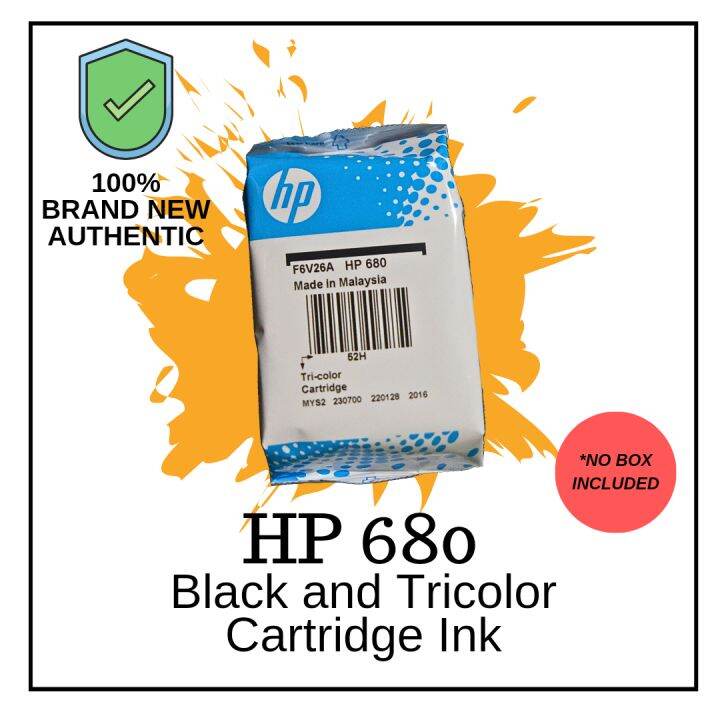 Genuine Hp Printer Ink Tri Color And Black Lazada Ph