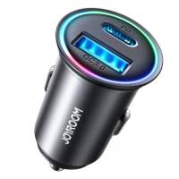 Joyroom JR-CCN04 Mini Metal Car Charger PD+QC3.0 60W หัวชาร์จรถ รองรับเทคโนโลยีชาร์จเร็ว