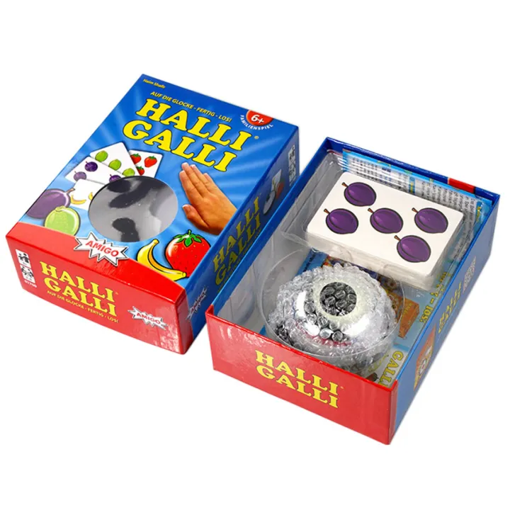 Halli Galli Board Game Set Multiplayer Family Fruity Extreme Version ...