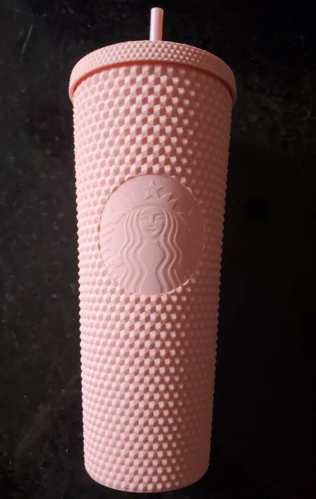 STARBUCKS BUBBLEGUM/ PINK MATTE STUDDED CUP | Lazada