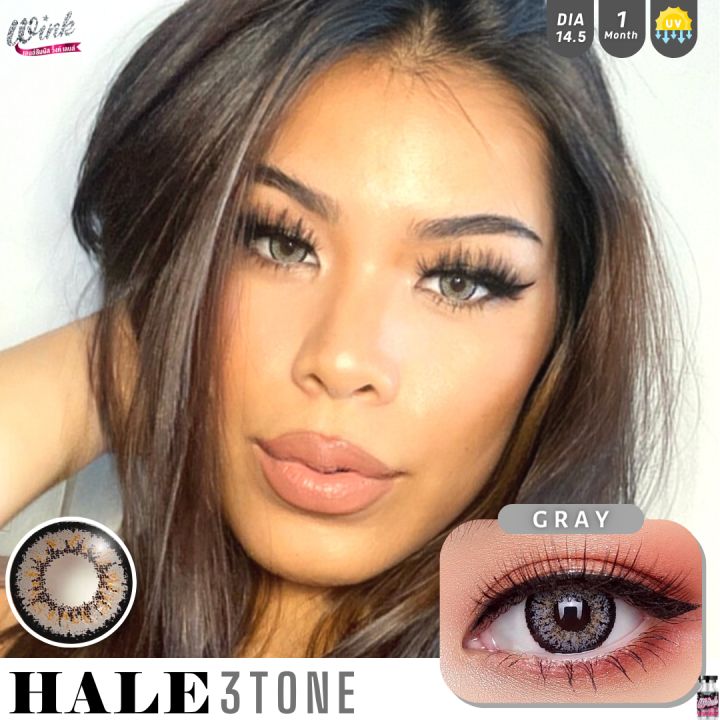 คอนแทคเลนส์-รุ่น-hale-3tone-สีเทาลายชัด-สีชัด-ขอบเข้ม