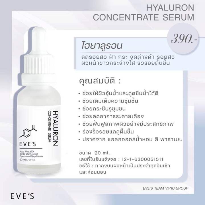 hyaluron-concentrate-serum-ไฮยาลูรอน-เติมความชุ่มชื้นให้กับผิวหน้า