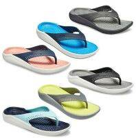 Crocs LiteRide Flip ของผู้ชาย และหญิง M4---M11 รองเท้าเบาพื้นนุ่ม ใส่สบายเท้ามากๆ