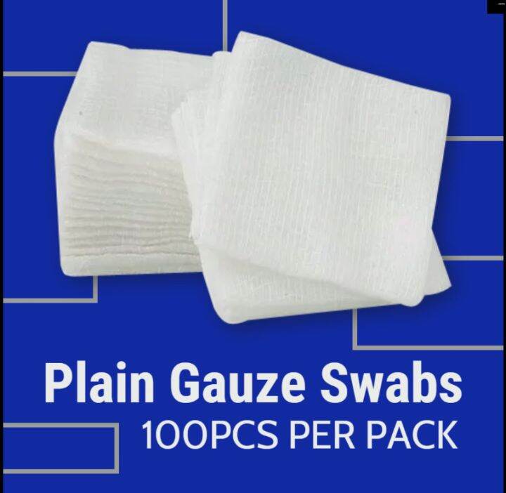 Durasafe Gauze Swabs Cm X Cm Ply Pcs For First Aid Wound Lazada