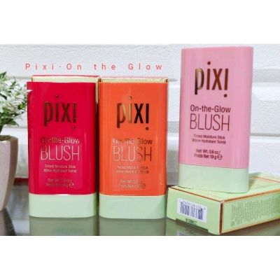 💚ป้ายไทย💚**สีสวยมาก+ใช้ง่ายควรตำค่ะ!!!Pixi One The Glow Blush ขนาด19g.