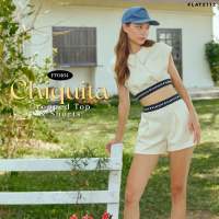 FLAT2112 FF0464 : CHIQUITA CROPPED TOP &amp; SHORTS