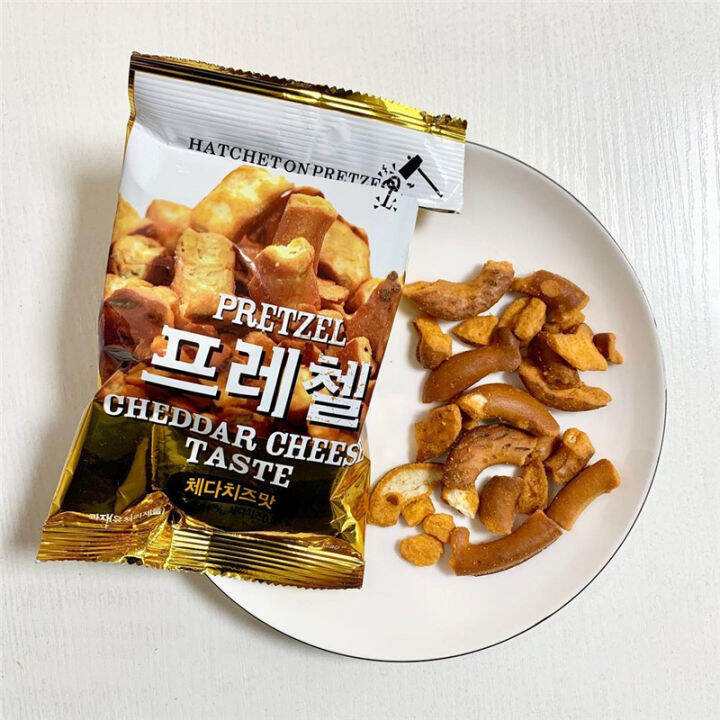 South korea Imported Snacks Fulaizhe Dingding Crispy Garlic Butter