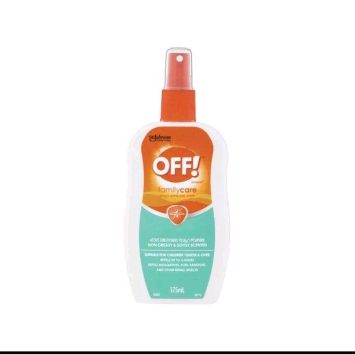 OFF family care insect repellent spray 175ml Lazada PH
