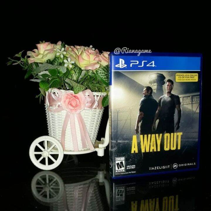 Bd Kaset Ps4 Ps5 A Way Out Away Out Game Cd Ps 4 5 Original Playstation