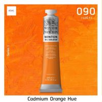 สีน้ำมัน Winsor and Newton 200 ml ( เบอร์ 4 ) สี 090 Cadmium Orange Hue