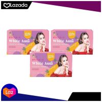 สบู่โสม สบู่ไวทออร่า White Aura Ginseng Herbal Soap ทำความสะอาดผิวกาย ขนาด 160 กรัม ( 3 ก้อน )