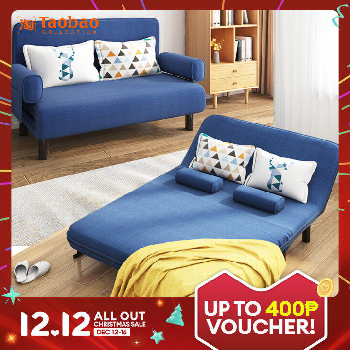 Folding Sofa Bed DualUse Double 1.5 M MultiFunctional Small Apartment Foldable Single 1.2 M