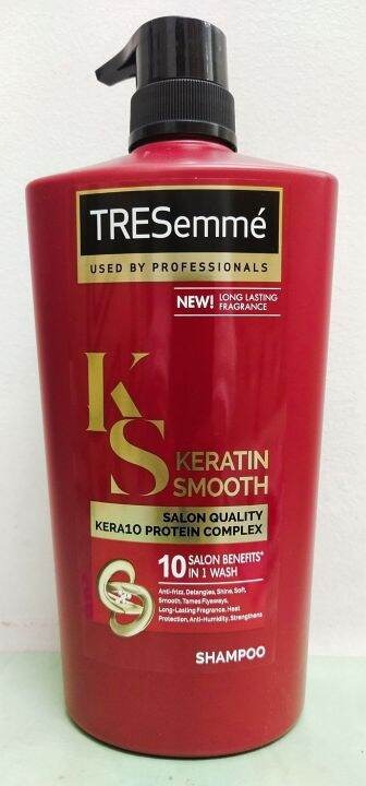 TresemmÉ Keratin Smooth Kera10 Hair Shampoo Lazada Ph