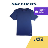 Skechers สเก็ตเชอร์ส เสื้อยืดออกกำลังกายผู้หญิง Women Training Tee - SP22Q4W386-PRBL