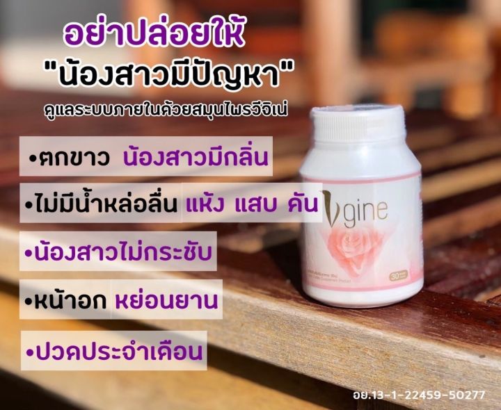 วีจิเน่-vgine-วีจีเน่-อาหารเสริมสำหรับผู้หญิง-สมุนไพรผู้หญิง-ตกขาว-มีกลิ่น-คัน-วัยทอง-ปวดประจำ