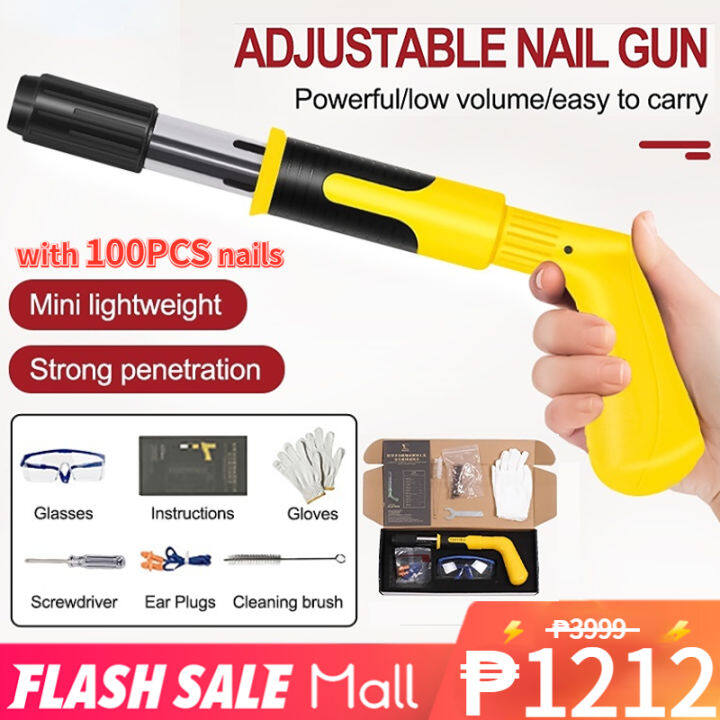 Nail Gun Heavy Duty Chisel Gun Rivet Gun Tools Concrete Tufting Gun ...