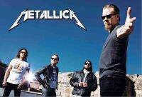 โปสเตอร์วงดนตรี วินเทจ metallica