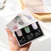 FeelFin Box Set(รุ่นแรก) Aroma Balm รุ่นBlack ได้ทั้ง 3 กลิ่น 3 ตลับ ครบกล่อง