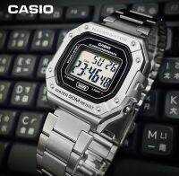 CASIO W-218HD คาสิโอ นาฬิกาชาย ดิจิตอล สายสแตนเลส กันน้ำ ของแท้รับประกันศูนย์