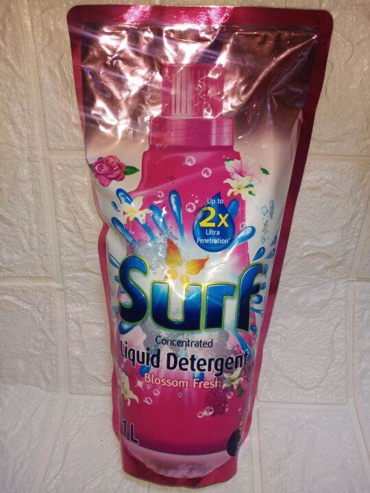 SURF Liquid Detergent 1Liter (Blossom Fresh) Lazada PH