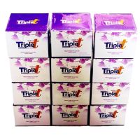 ครีมทริปเปิ้ลทรี Triple T Cream 1 โหล ขนาด20กรัม ฟรีสบู่โสมทานาคาในกล่องทุกกล่อง