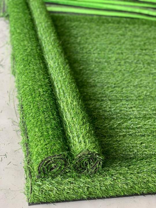 หญ้าเทียมกว้าง2เมตร-ยาว2เมตร-หญ้าเทียมราคาถูก-ขนหญ้า2-cm-สีเขียวธรรมชาติ-เสมือนหญ้าจริง
