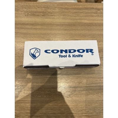 Condor Bushlore Knife, 4.3”, Carbon Steel, Hardwood Handle (New)