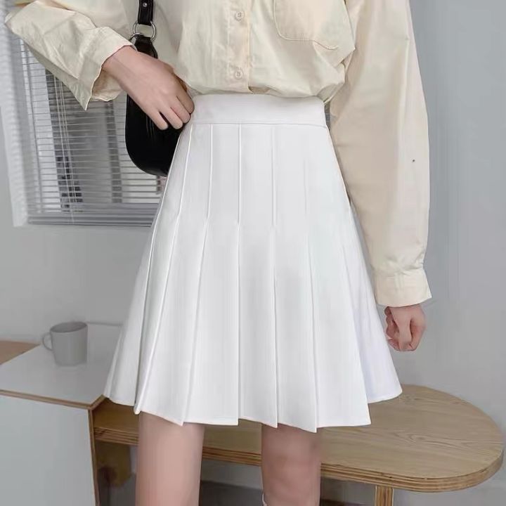 Chân váy xếp ly nhỏ, chân váy tennis dáng ngắn phong cách Hàn Quốc có quần  lót trong, màu đen, trắng - Chân váy | ThờiTrangNữ.vn