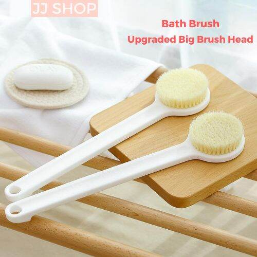 🔥SG READY STOCK🔥 Big Brush Head Long Handle Bath Brush Back Rub Back ...