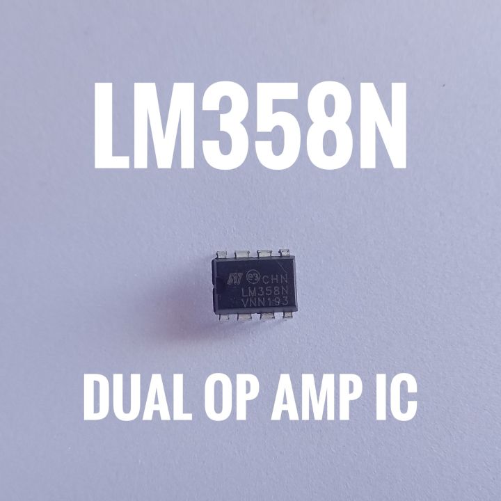 1pc Lm358 Lm358n Dual Operational Amplifier Ic Op Amp Dip 8 Lazada Ph 9081