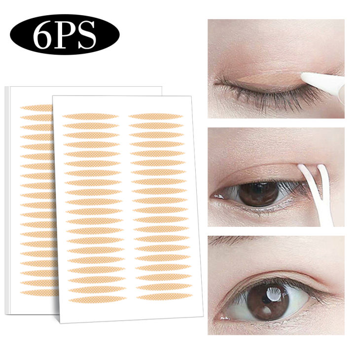 Pcs Eyelid Tape Sticker Invisible Double Fold Eyelid Lace Paste