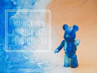 Bearbrick 100% Jellybean sea New❗