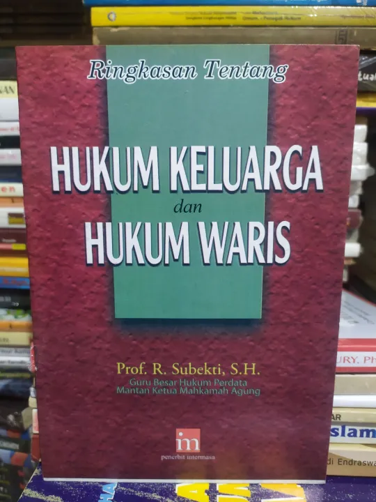 BUKU HUKUM KELUARGA DAN HUKUM WARIS | Lazada Indonesia